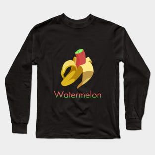 "Watermelon" Long Sleeve T-Shirt